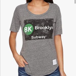 Brooklyn Subway Grey T shirt